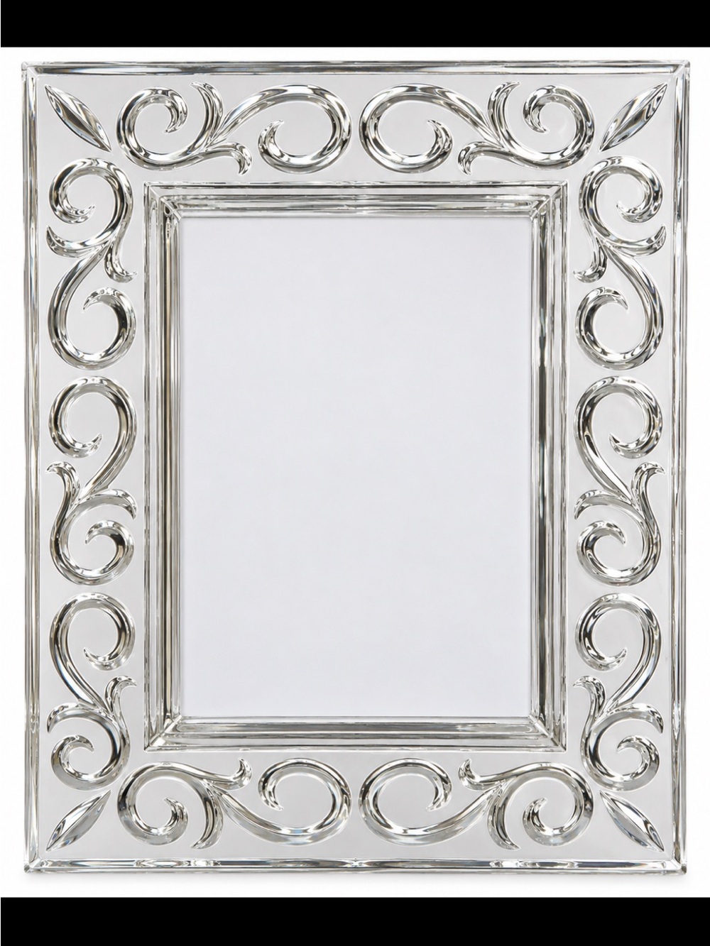 Waterford Crystal arabesque picture frame 5x7